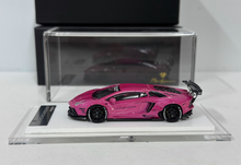 Load image into Gallery viewer, Onemodel 1:64 Hot Pink LP700 Aventador LB Sports Model Diecast Resin Car New Collection