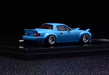 Load image into Gallery viewer, YM 1:64 Blue JDM Miata MX5 Pandem Hard Top Sports Model Diecast Resin Car New