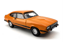 Load image into Gallery viewer, 1:76 Orange Capri MK3 Hatchback Classic Sports Model Diecast Metal Car New Collection