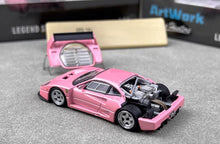 Load image into Gallery viewer, SH 1:64 Pink F40 LM Super Racing Sports Model Diecast Metal Car New