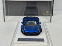 Load image into Gallery viewer, Onemodel 1:64 Plating Blue LP700 Aventador LB Sports Model Diecast Resin Car