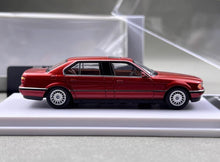 Load image into Gallery viewer, DCM 1:64 Red 1996-98 E38 L7 728il Luxury Sedan Model Diecast Metal Car New Collection