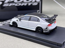 Load image into Gallery viewer, MT 1:64 White JDM Civic Type R FD2 Spoon Sports Model Diecast Metal Car BN