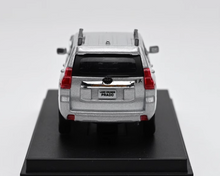 Load image into Gallery viewer, EBBRO 1:64 Silver Land Cruiser Prado SUV Sports Model Diecast Metal Car New Collection
