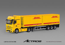 Load image into Gallery viewer, TM 1:64 Actros Container Delivery Truck Model Diecast Metal Car New Collection