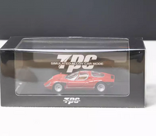 Load image into Gallery viewer, TPC 1:64 Red Tipo33 Stradale Sports Model Diecast Metal Car New Collection