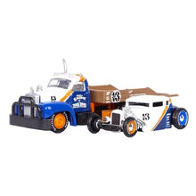 Load image into Gallery viewer, Maisto 1:64 Ramp Tow Flatbed Trailer Truck Model Toy Diecast Metal Car BN