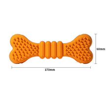 Load image into Gallery viewer, Treat Dispensing Puzzle Toys Dog Chew Durable Toy Dental Cleansing Safe Pet BONE