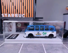 Load image into Gallery viewer, LMLF 1:64 Blue VW T1 RWB Van Bus Camper Kombi Model Diecast Metal Car New Collect