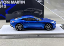 Load image into Gallery viewer, ATS 1:64 Blue Martin DB12 Coupe Luxury Sports Model Diecast Metal Car New Collection