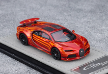 Load image into Gallery viewer, HH 1:64 Red Orange Chiron Super Sports 300+ Model Diecast Resin Car BN