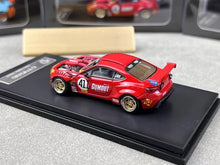 Load image into Gallery viewer, DCM 1:64 Red Gumout GT45 86 #411 Racing Sports Model Diecast Metal Car New Collection