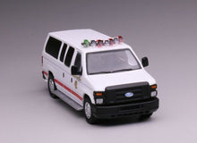 Load image into Gallery viewer, 1:64 596 Chicago Fire E350 Super Duty Wagon Van Model Diecast Metal Car New Collection