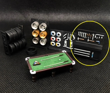 Load image into Gallery viewer, 1:64 Repair Tools Table Garage Display Scene Model Resin For Car New