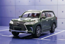 Load image into Gallery viewer, JKM 1:64 Green 2016 LX570 SUV Off Road Sports Model Diecast Metal Car New