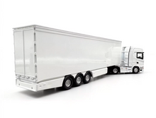 Load image into Gallery viewer, 1:76 White Scania S680 Refrigerated Container Truck Model Diecast Metal Car