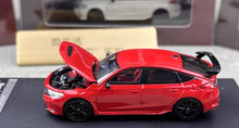 Load image into Gallery viewer, Motorhelix 1:64 Red JDM Civic Type R FL5 Sports Model Diecast Metal Car New