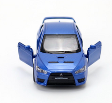 Load image into Gallery viewer, CCA 1:41 JDM EVO 10 Lanser X Racing Sports Model Toy Diecast Metal Car