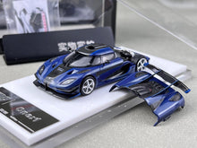 Load image into Gallery viewer, TPC 1:64 Blue Carbon One 1 Super Racing Sport Model Diecast Metal Car New Collection