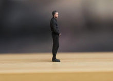 Load image into Gallery viewer, 1:64 Painted Figure Model Miniature Resin Diorama Sand Black Shirt Man Cool Guy