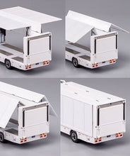 Load image into Gallery viewer, GCD 1:64 White Scania S730 Enclosed Double Deck Tow Truck Model Diecast Metal