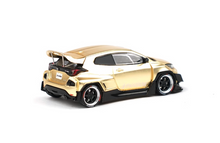 Load image into Gallery viewer, XCARTOYS 1:64 Gold Pandem GR Yaris Racing Sports Model Diecast Metal Car New