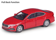 Load image into Gallery viewer, WELLY 1:36 Red Octavia Sedan Sports Model Diecast Toy Metal Car BN
