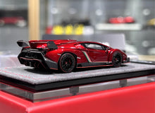 Load image into Gallery viewer, DMH 1:64 Red Veneno Super Racing Sports Model Diecast Resin Car New Collection