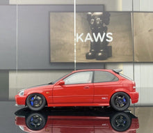 Load image into Gallery viewer, MH 1:18 Red JDM Civic Type R EK9 B16B Vtec Engine Model Diecast Metal Car New Collection