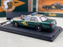 Load image into Gallery viewer, Rollin 1:64 NHSP Hampshire Police CROWN VICTORIA CV Model Diecast Metal Car