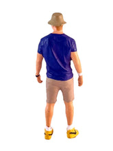 Load image into Gallery viewer, 1:64 Painted Figure Model Miniature Resin Diorama Fishermans Hat Man Trendy Lady