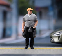 Load image into Gallery viewer, 1:64 Painted Figure Model Miniature Resin Diorama Sand Cool Guy Cap Sunglasses