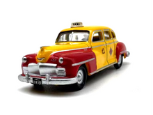 Load image into Gallery viewer, 1:87 Yellow Desoto San Francisco Taxi Classic Model Diecast Metal Car New Collection