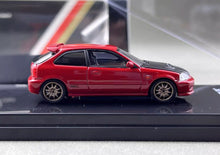 Load image into Gallery viewer, MH 1:64 Red JDM Civic Type R EK9 Mugen Sports Model Diecast Metal Car New Collection