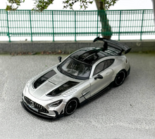 Load image into Gallery viewer, Tarmac 1:64 Silver Benz AMG GT Sports Model Diecast Metal Car New Collection