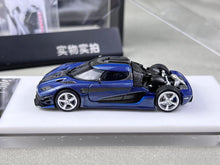 Load image into Gallery viewer, TPC 1:64 Blue Carbon One 1 Super Racing Sport Model Diecast Metal Car New Collection