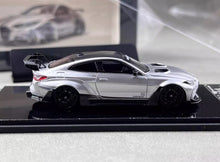 Load image into Gallery viewer, SW 1:64 Silver M4 ADRO BODY KIT Coupe Sports Model Diecast Metal Car New Collection