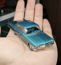 Load image into Gallery viewer, MK 1:64 Blue HEC Scene 1962 Deville Muscle Sedan Model Diecast Metal Car New Collection