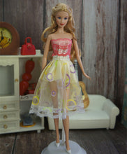 Load image into Gallery viewer, Barbie Doll Clothes 11.5" Girl Party Wear Fashion Outfits Wedding Short Dress Gowns