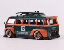 Load image into Gallery viewer, LF 1:64 VW T1 Mini Van Camper #12 RWB Kombi Sport Model Diecast Metal Car New