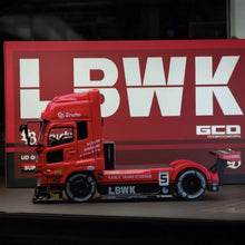 Load image into Gallery viewer, GCD 1:64 Red UD Quon LBWK Truck Tractor #5 Sports Model Diecast Metal Car New Collection