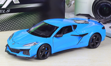Load image into Gallery viewer, WELLY 1:24 2023 Corvette Z06 Muscle Racing Sports Model Diecast Metal Car New