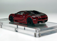 Load image into Gallery viewer, Mortal 1:64 Red Black Veyron SS Racing Sports Model Diecast Metal Car New Collection