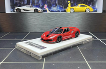 Load image into Gallery viewer, NEY 1:64 Red 488 Pista Convertible Racing Sport Model Diecast Resin Car New