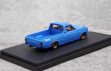 Load image into Gallery viewer, SH 1:64 Blue Datsun Sunny Pickup Truck Accessory Model Diecast Resin Car