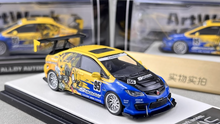 Load image into Gallery viewer, Artwork 1:64 Civic TypeR FD2 #95 Spoon Figure Girl Model Diecast Metal Car New Collection