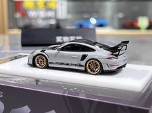 Load image into Gallery viewer, 1:64 CL Gray 911 GT3 RS 991.2 Racing Sports Model Diecast Resin Car New Collection