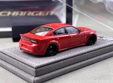 Load image into Gallery viewer, Elite 1:64 Red Charger SRT Engine Sedan Sports Model Diecast Metal Car New Collection