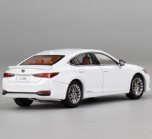 Load image into Gallery viewer, JKM 1:64 White ES300h Luxury Sedan Sports Model Diecast Metal Car New Collection