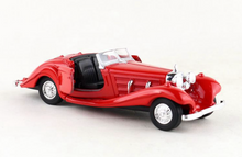 Load image into Gallery viewer, WELLY 1:36 1936 Classic 500K Vintage Convertible Model Diecast Toy Metal Car